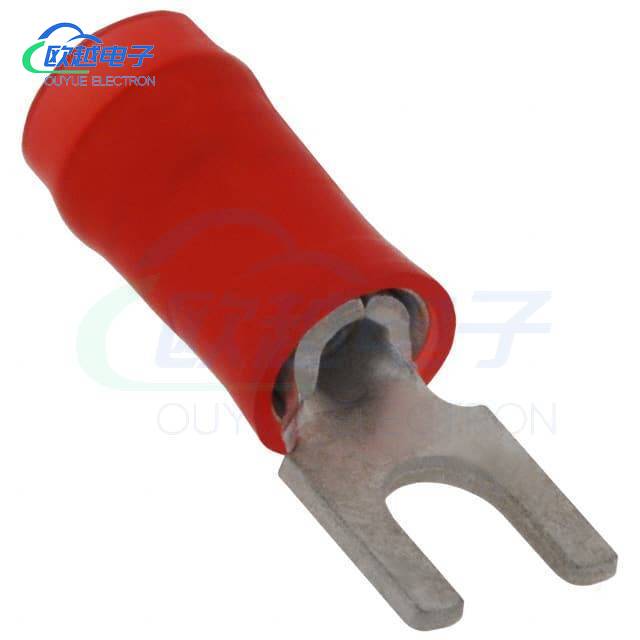 1-327717-0 <CONN SPADE TERM 16-22AWG #4 RED>