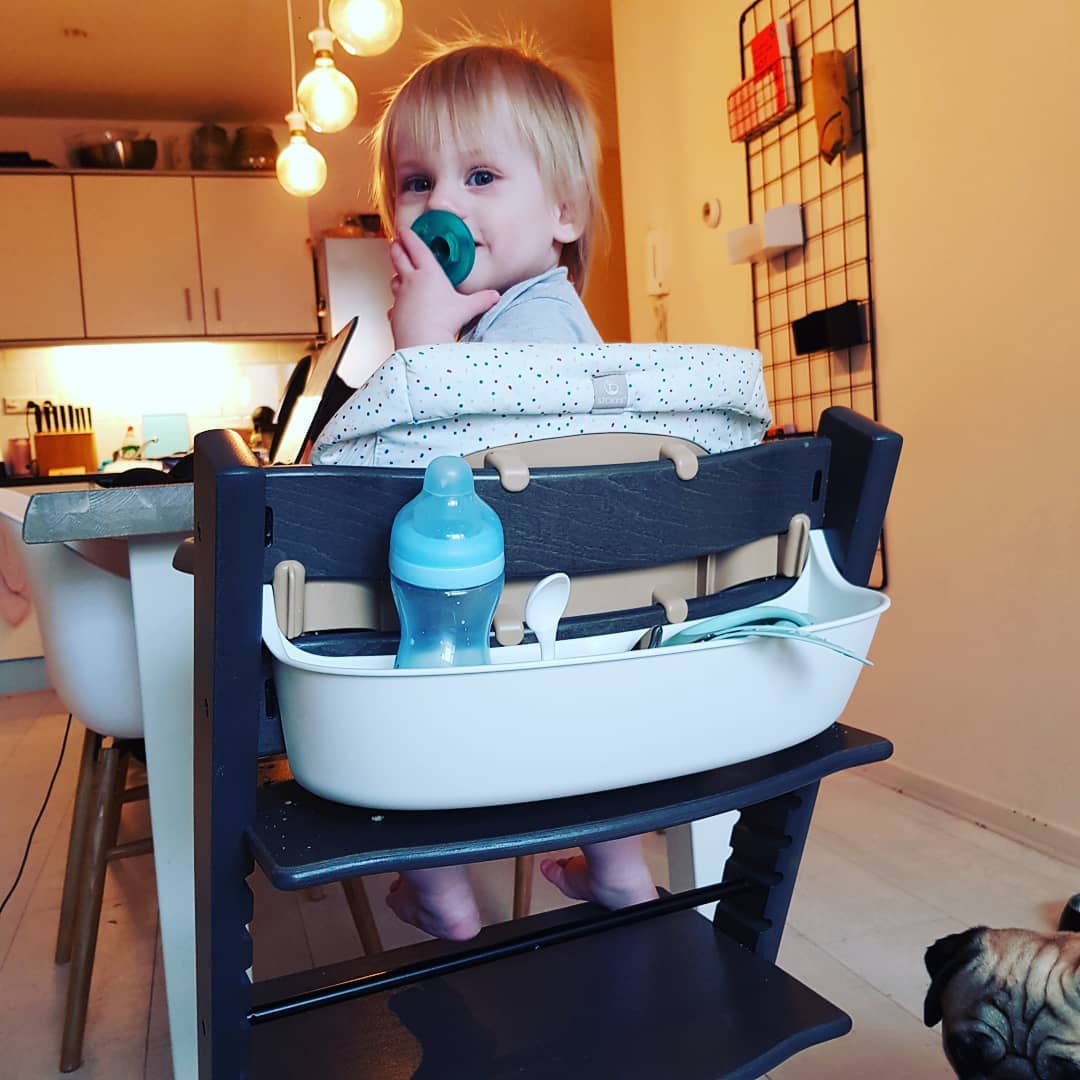 Growth chair storage box Tripp Trapp storage basket storage box children's dining chair accessories TT chair