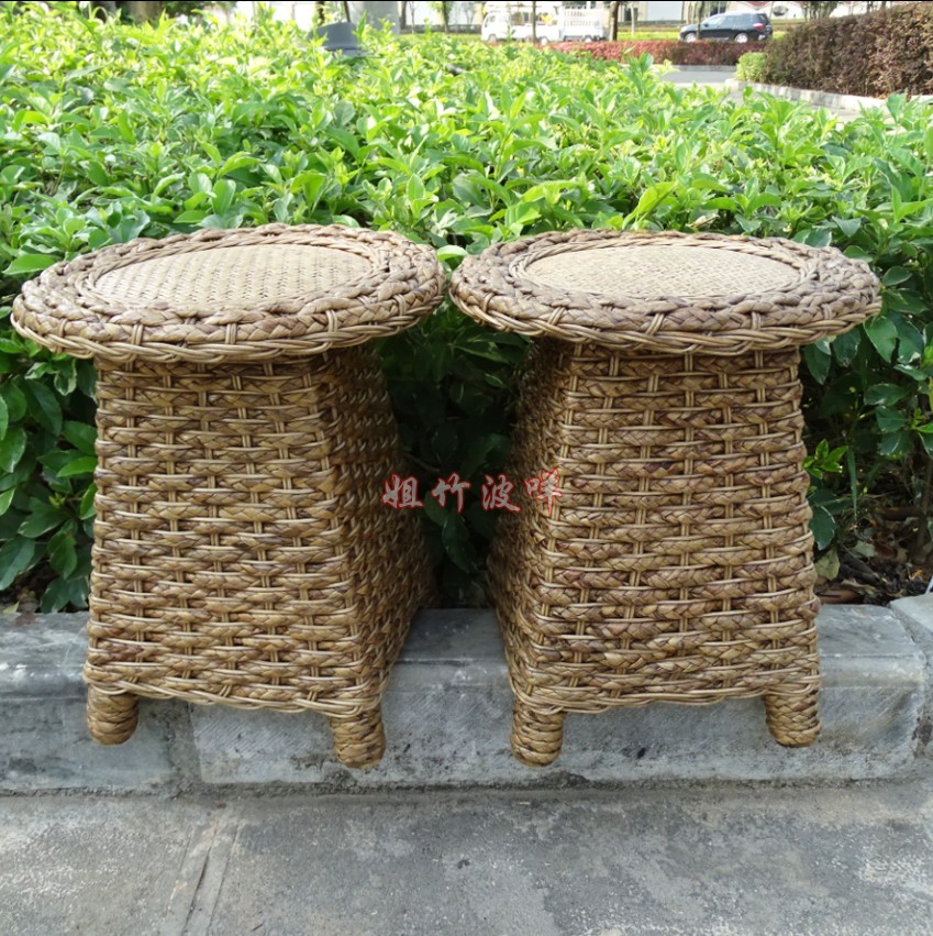 Myanmar ruler family hat round short sofa handicraft creative home bar restaurant features practical new products