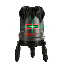 Unilide LM555LD laser level high-precision strong light slashing green light 5-line automatic leveling line meter