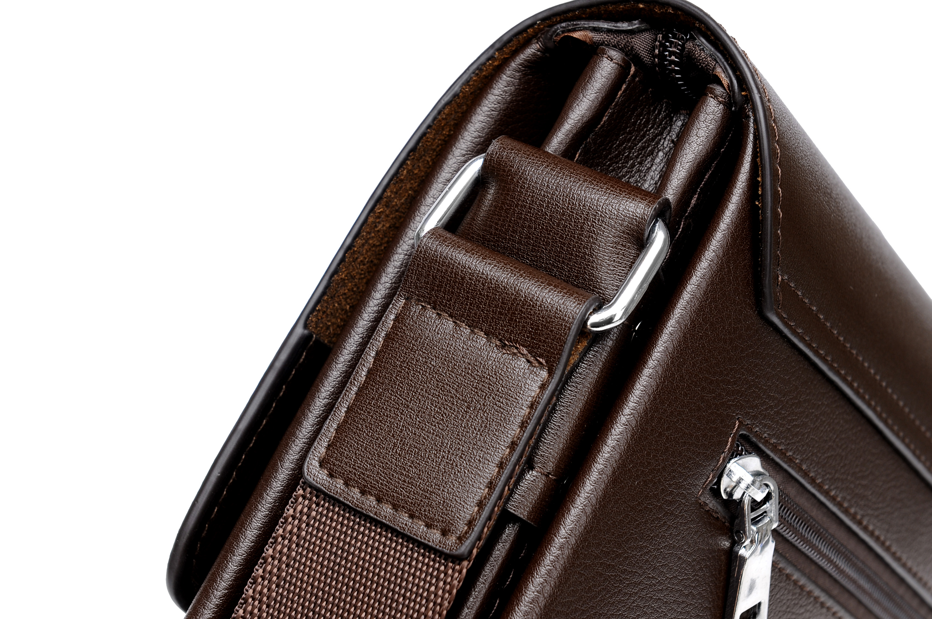 Boden kangaroo túi đeo vai nam túi xách nam Messenger túi kinh doanh hai lớp da chéo túi thường túi balenciaga