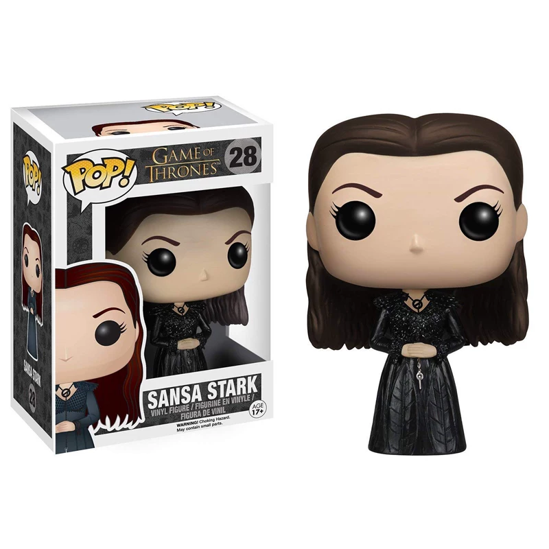 Funko Pop Power Game Три Глупая Санса Старк куклы Санса Старк