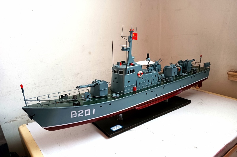 Newly Released Chinese Navy Early Type 62 1:50 Scale Static Teaching Display Corvette Model
