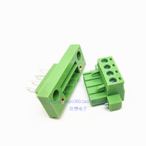 5 08mm through-wall terminal block KF2EDGWB-5 with ears
