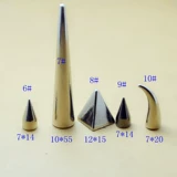 Металлическая пуля с аксессуарами, в стиле панк, DIY