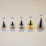 Металлическая пуля с аксессуарами, в стиле панк, DIY