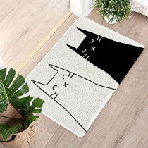 Cartoon small floor mat into the home door mat living room silk loop foot mat bathroom waterproof non-slip optional