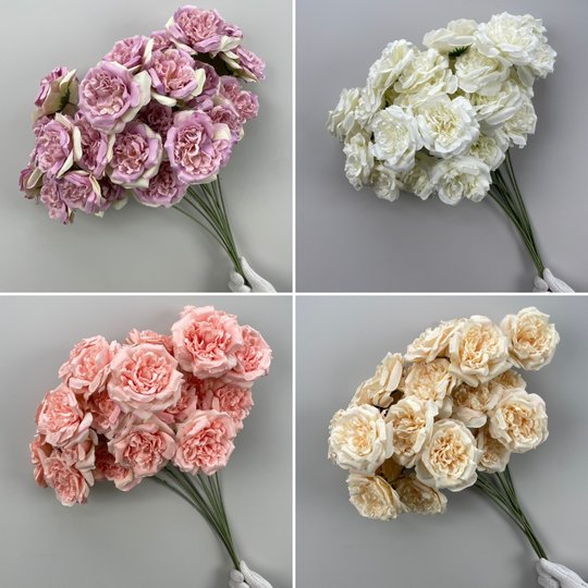 婚庆仿真花材大马丁花婚礼路引花排花艺婚礼堂装饰吊顶绢花手插花