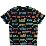 Соус Собаки, продающие подлинную футболку с короткими рукавами Ripndip Rock