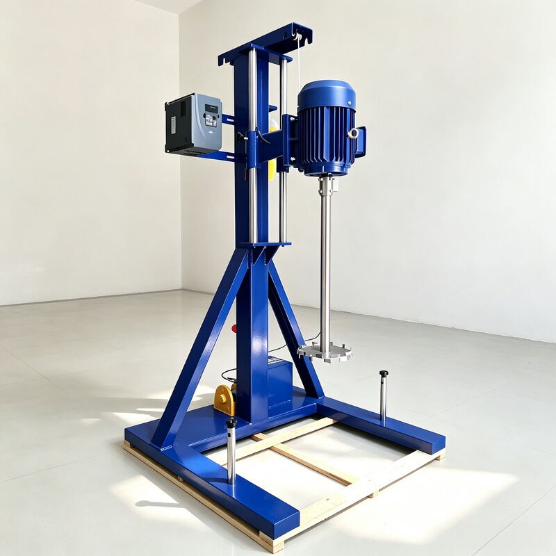 Qiwei High-Power Disperser 3Kw Digital Display High-Speed Mixer Shear Emulsifier Variable Frequency Dispersion Emulsifier