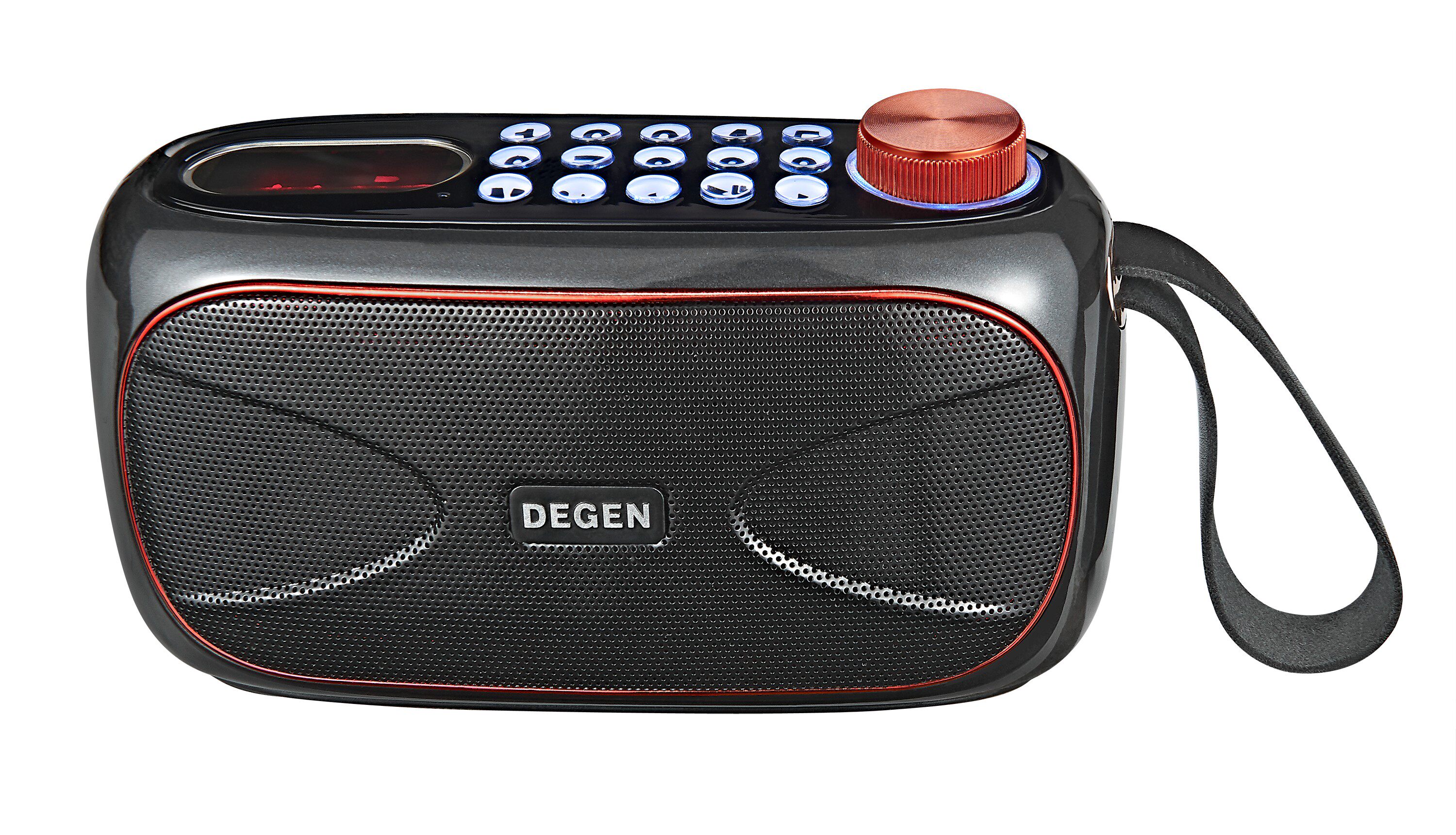 Degen Deen surge DE680 included to put Bluetooth card MP3 without distortion Music small speaker 681 special price 