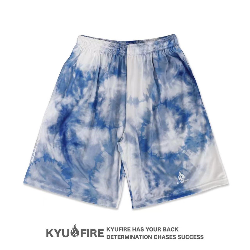 P Store Ready Stock|Kyufire Tie-Dye Casual Extreme Frisbee Shorts P Store Ready Stock|Kyufire Tie-Dye Casual Extreme Frisbee Shorts