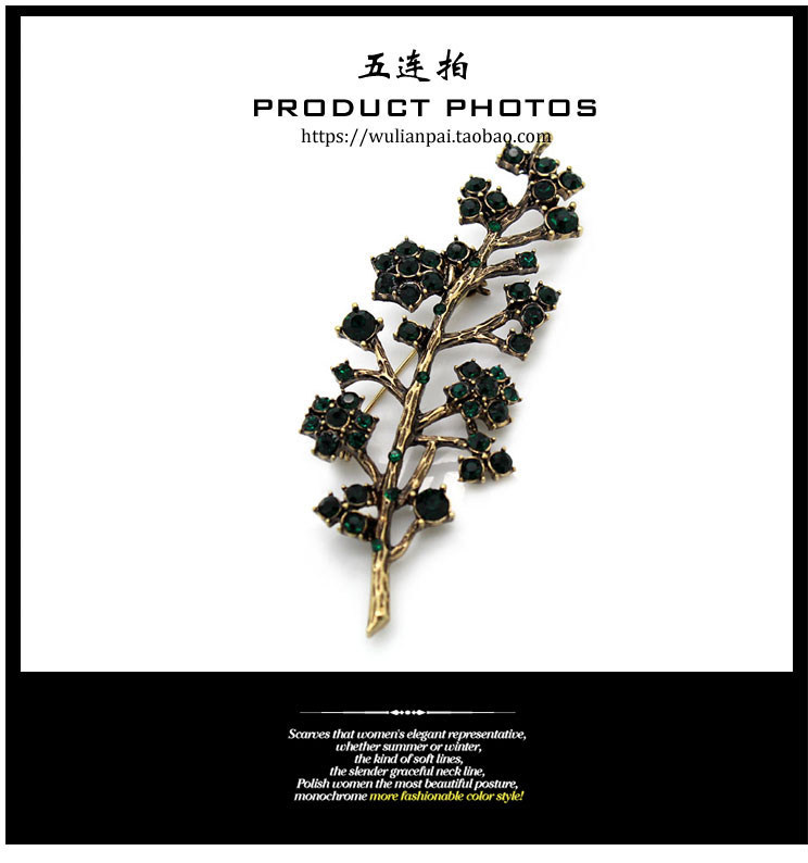 Broche femme en Zircon diamant - Ref 1176193 Image 7