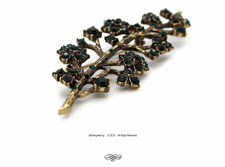 Broche femme en Zircon diamant - Ref 1176193 Image 11