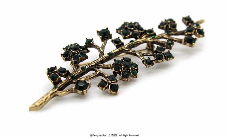 Broche femme en Zircon diamant - Ref 1176193 Image 12