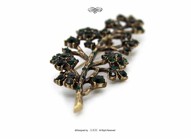 Broche femme en Zircon diamant - Ref 1176193 Image 14