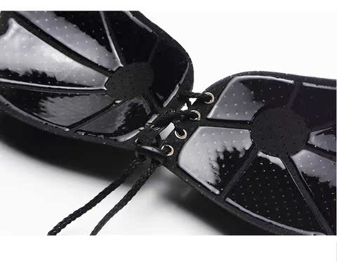 Lala nữ thần vô hình áo ngực silicone dán ngực tập hợp núm vú quây đồ lót váy siêu thoáng khí thoải mái áo lót 3 dây
