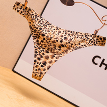 A piece of ice-scarred underpants Feminism pants Sexy BAO WELN Fire Spicy Invisible Low Waist Triangle Pants Seductive Tpants