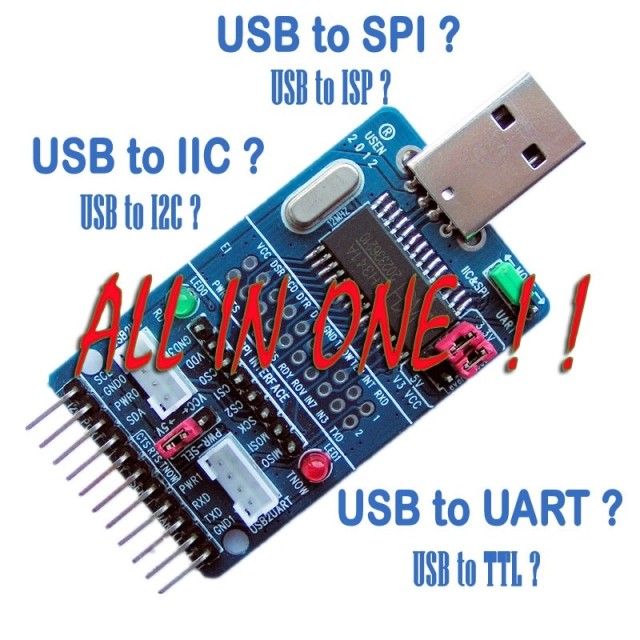 Spi to usb