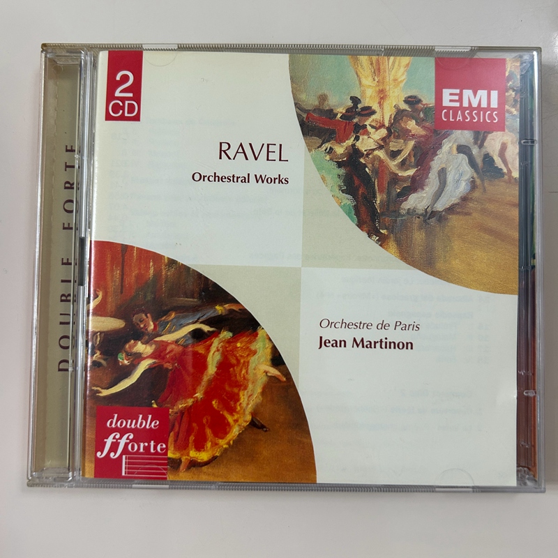 Martenón, Ravel, Bolero, Mother Goose Suite, Spanish Rhapsody, Piano Concerto 2Cd