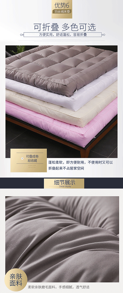 Tatami xuống bông nệm dày 10cm đôi 1.5m1.8m có thể gập lại nệm pad là phụ ký túc xá 1.2m - Nệm nệm kymdan giá rẻ