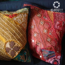 Shanti India Nepal B & B wandering handmade lens pillow cover without core fabric pillow cover Cushion cover