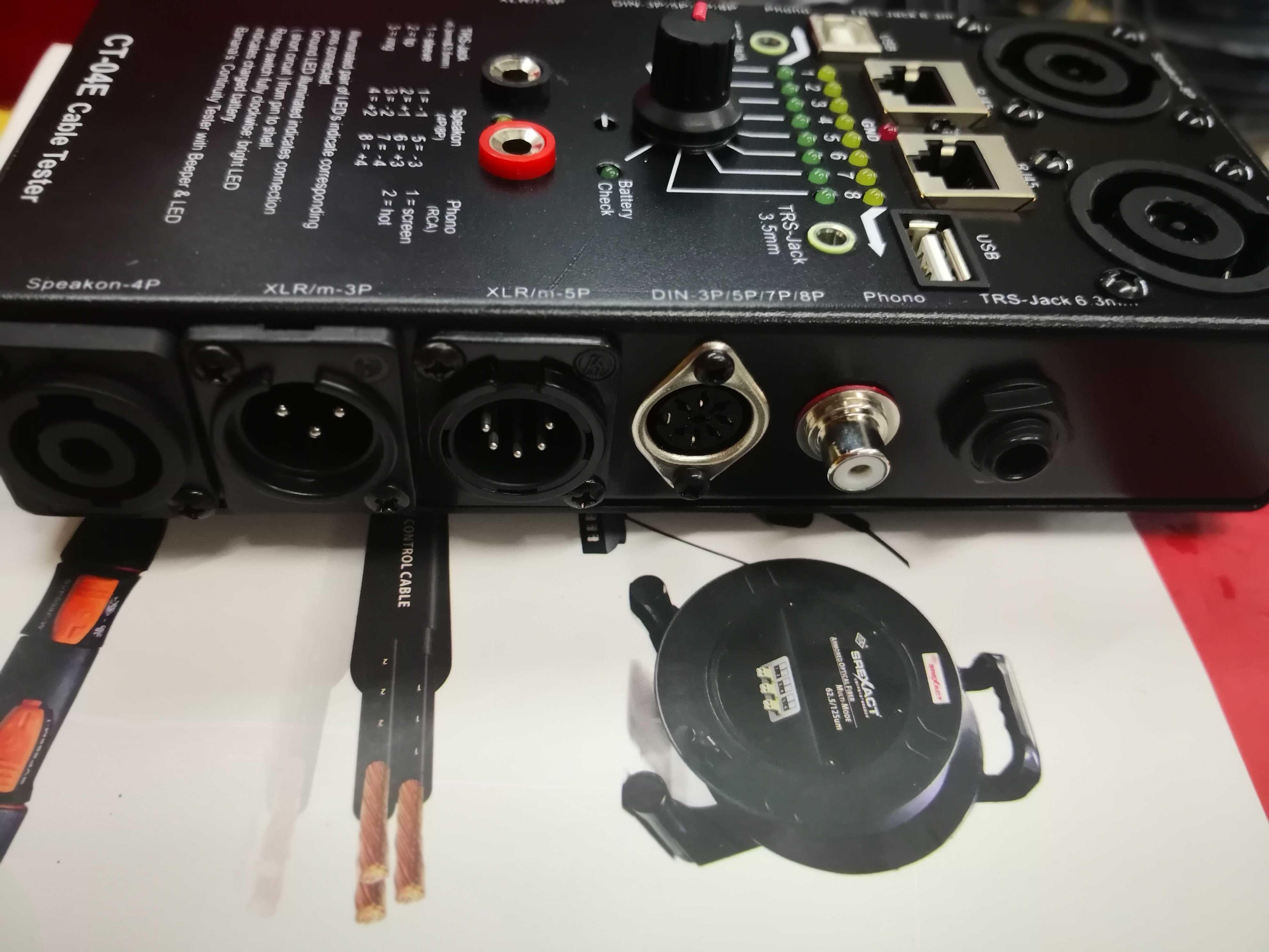 Transmission line wire detector DB-4C 2 tester through break detection Internet tool professional wire detector