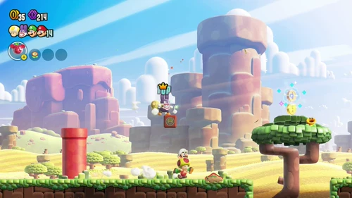 Nintendo Switch Second -Hand Game NS Super Mario Brothers удивлен