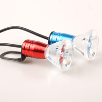 Saihuda 12v motorcycle lights modified colorful LED explosion flash ghost fire pedal accessories Warning mirror light