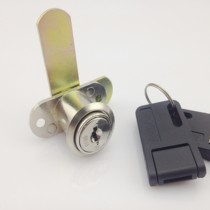A-ZUM wooden cabinet double door lock opening 18MM seven-shaped furniture lock iron cabinet lock drawer lock turn tongue lock cabinet lock