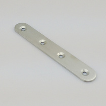 Stainless steel furniture right angle angle iron) thickened partition angle code) Fixed bracket layer plate bracket) Straight sheet No 6 127MM