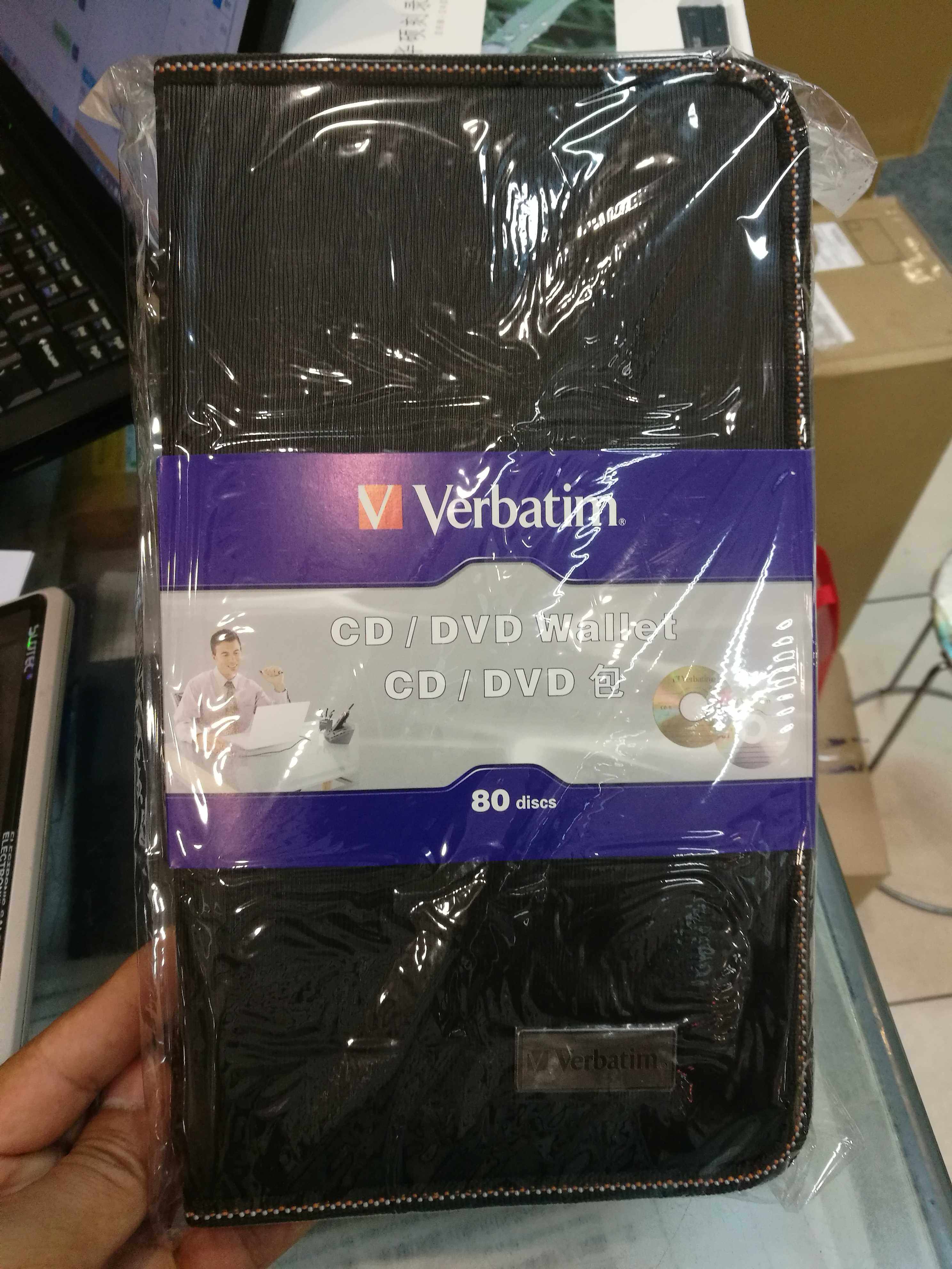 Verbatim80片碟片收納盒,整潔收納從此開始