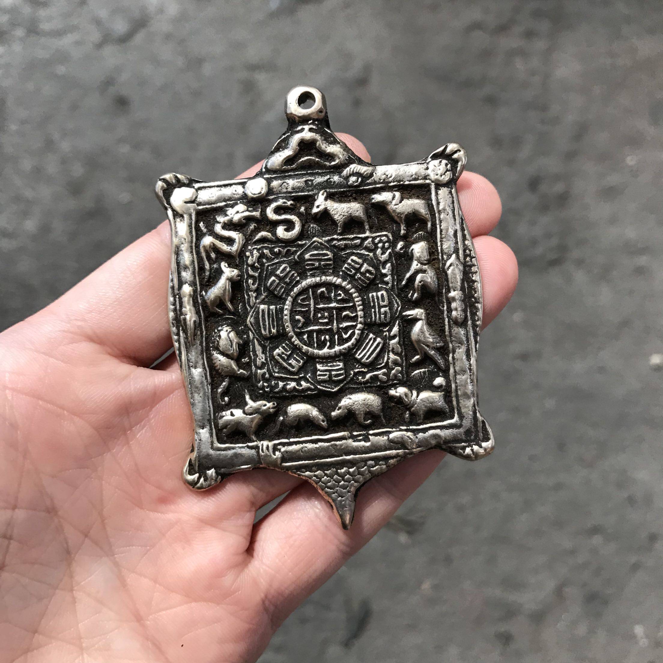 The old nine Palace special square branch Bazaar Choyroar is about 6 8cm wide and about 5 5cm-Taobao