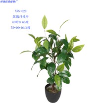 New green plant simulation potted Dan Gui Ye Jin Gui Ye new sweet-scented osmanthus tree dead tree shrub pastoral decoration sales