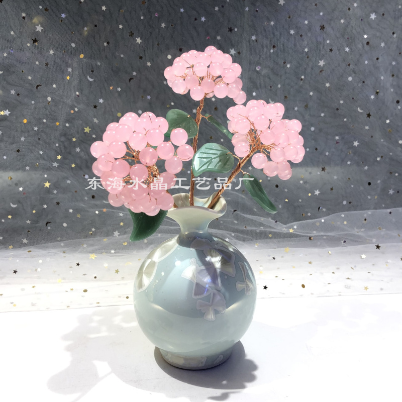 Crystal Tree Ornaments, Pink Chalcedony, Natural Gifts, Housewarming Gifts, Desktop Vases, Dried Flower Ornaments, Ceramic Flower Vessels, Handmade Crystal Tree Ornaments, Pink Chalcedony, Natural Gifts, Housewarming Gifts, Desktop Vases, Dried Flower Ornaments, Ceramic Flower Vessels, Handmade
