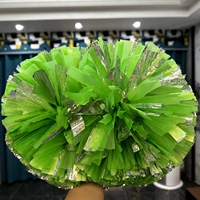 Макарон зеленый+лазерный серебро 6 дюймов