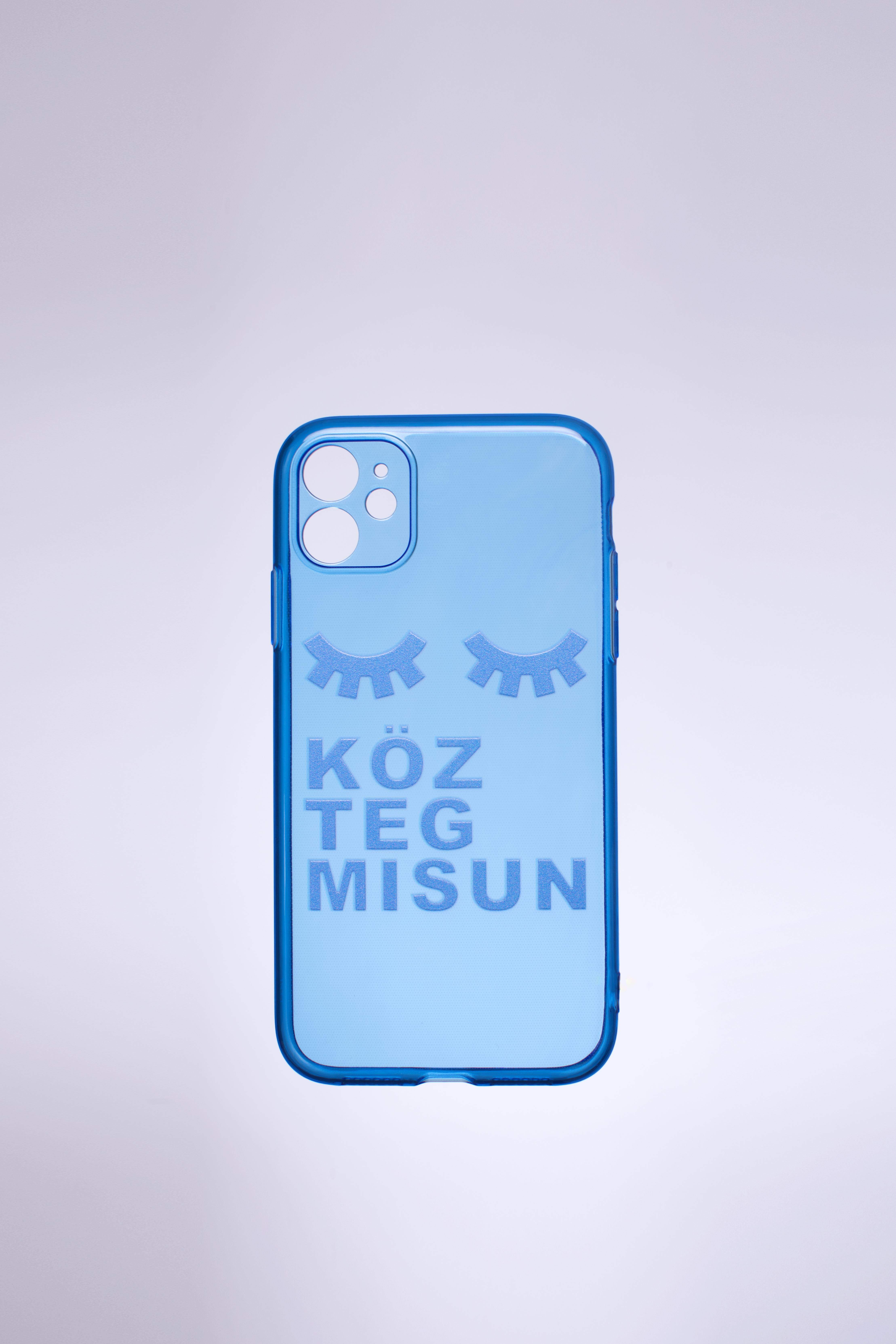 koz teg misun eyes Don't touch your phone protective shell silicone 12mini Support Android Custom