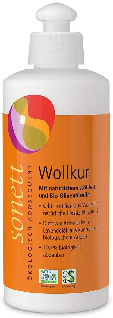 German sonett cashmere wool real silk sweatpants silk wool high-end clothing concentrated laundry detergent liquid care liquid