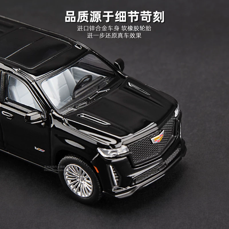 Мисди 1:64 модель автомобиля Cadillac Escalade, модель Chevrolet Sabban и модель грузовика Scania quân зелёный