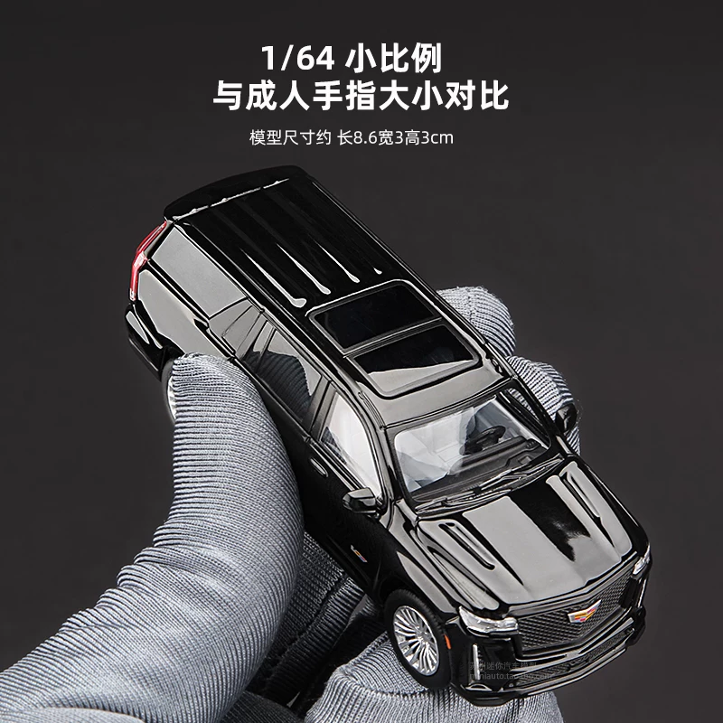 Мисди 1:64 модель автомобиля Cadillac Escalade, модель Chevrolet Sabban и модель грузовика Scania quân зелёный