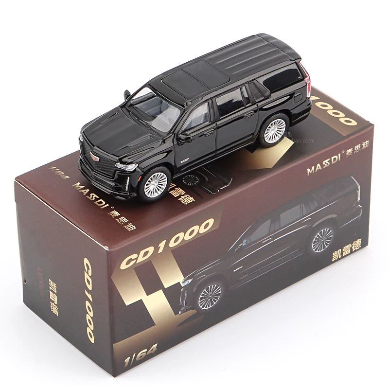 Мисди 1:64 модель автомобиля Cadillac Escalade, модель Chevrolet Sabban и модель грузовика Scania quân зелёный