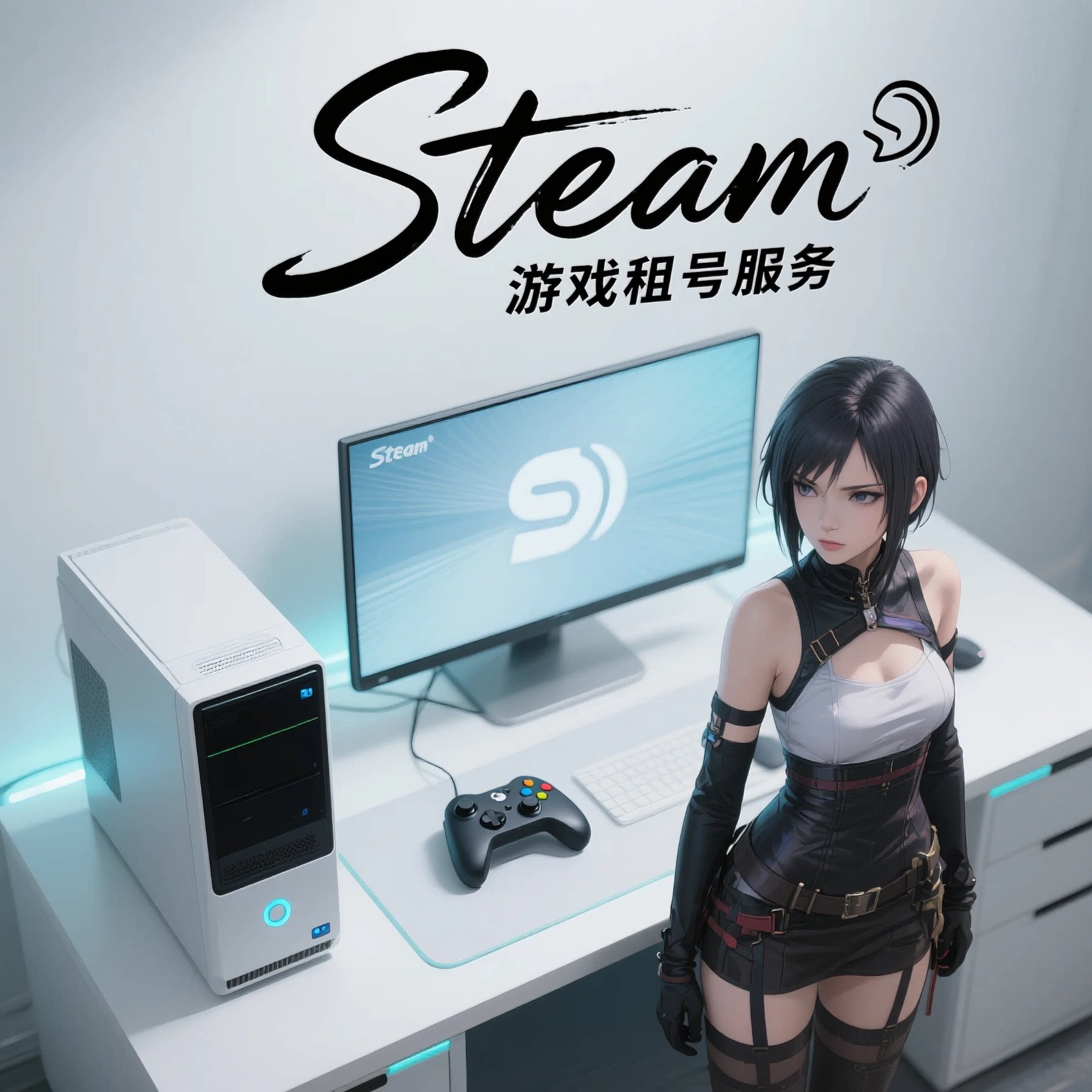 steam租号的LOGO