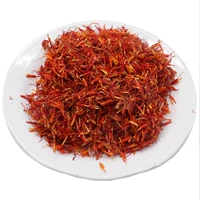 Safflower Special Authentic Scinjiang Safflower Китайский лекарственный материал для лекарственного материала для сафлора, пропитанная чай, пропитанная трава после ванны 500 грамм