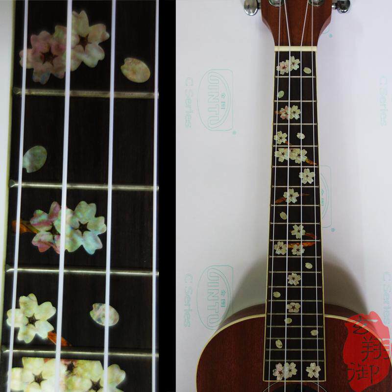 Cherry Blossom Tree Decal ukulele Scale Sticker Ukulele Pick Transpose Clip String Accessories Fingerboard Sticker - Taobao