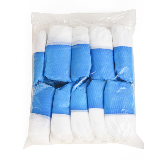 室内家用加厚CPE一次性耐磨无纺布脚套防水防滑雨天透气覆膜鞋套