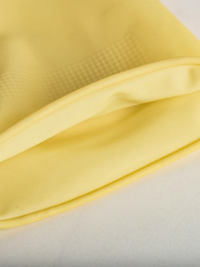 Oriental Red Labor Protection Latex Gloves, Kitchen Beef Tendon Thickened Durable Cleaning Waterproof Wear-Resistant Work Household Women's Rubber Gloves