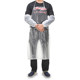 Pvc Household Kitchen Apron Waterproof and Oil-Proof White Work Apron for Men and Women Frosted Transparent Protective Sleeveless Apron