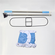 Dust-free workshop with antistatic dust-free mop ultra-fine fiber cloth head mop with no drop of hair scrap Jiang Zhejiang Shanghai