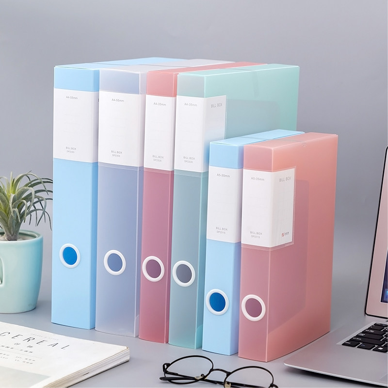 [USD 6.45] Transparent File Box File Box File Box File Box Strike ...
