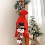 Apple, рождественский защитный амулет, льняная сумка, упаковка, носки для пожилых людей, подарок на день рождения